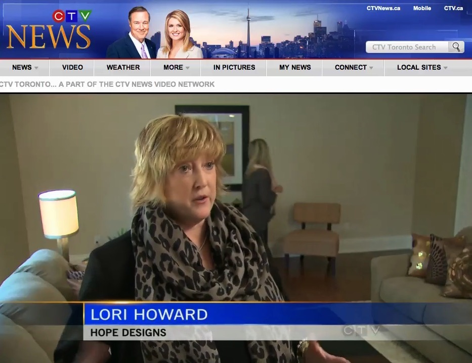 Hope Designs featured on CTV News at 6 Interviewed by Austin Delaney